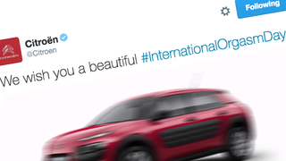 Citroën Tweets That It Hopes You Have A Great Orgasm Today